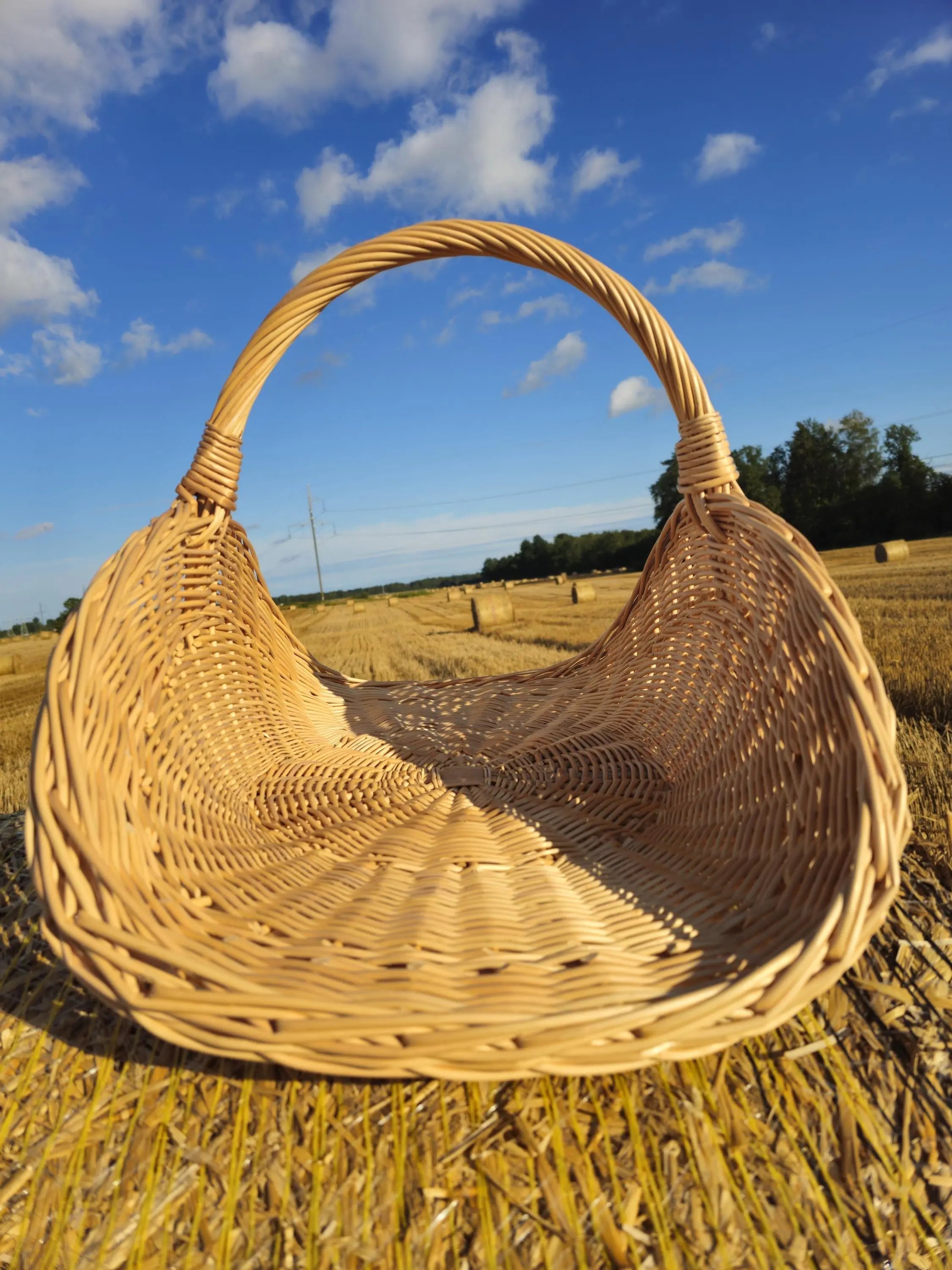 Flower Baskets - NaturelyWoven wicker - handmade