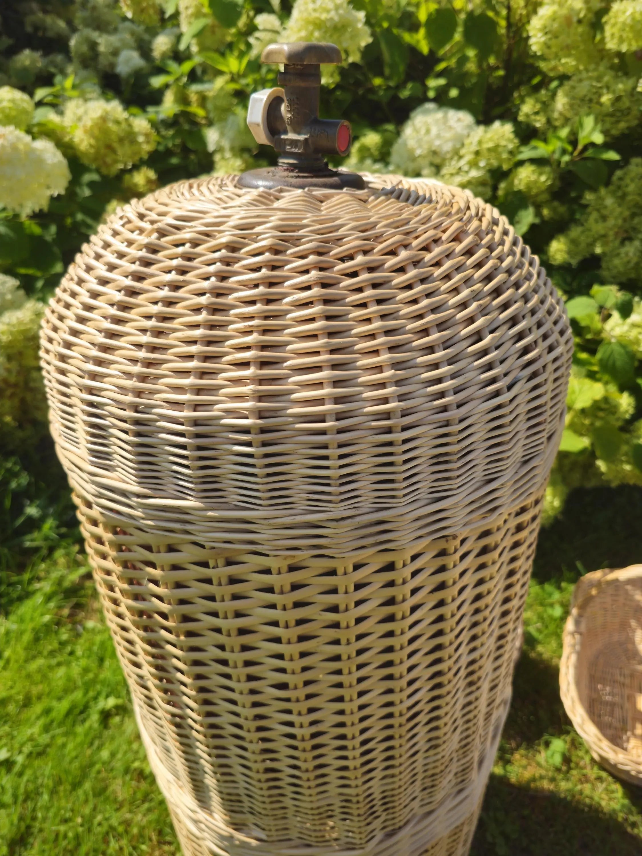 Propane Tank Covers - NaturelyWoven wicker - handmade