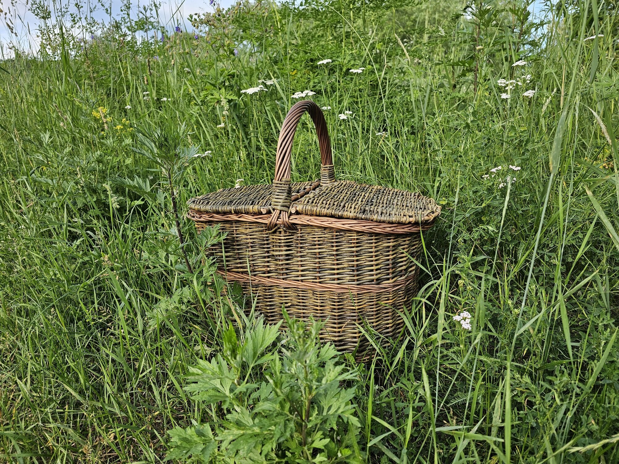 Didelė vestuvių pintinė