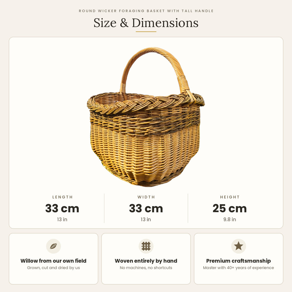 Pintinės matmenys: ilgis 33 cm, plotis 33 cm, aukštis 25 cm
