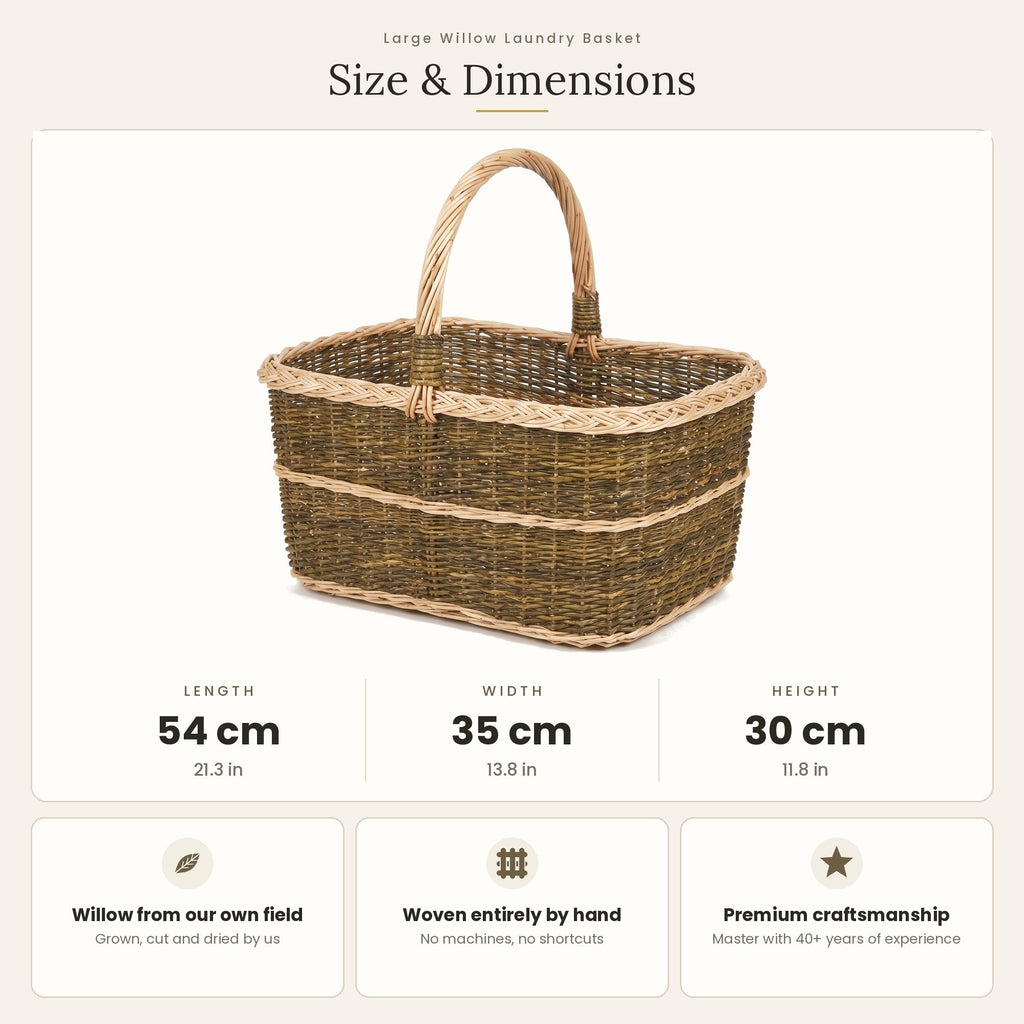Pintinės pledams matmenys: ilgis 54 cm, plotis 35 cm, aukštis 30 cm