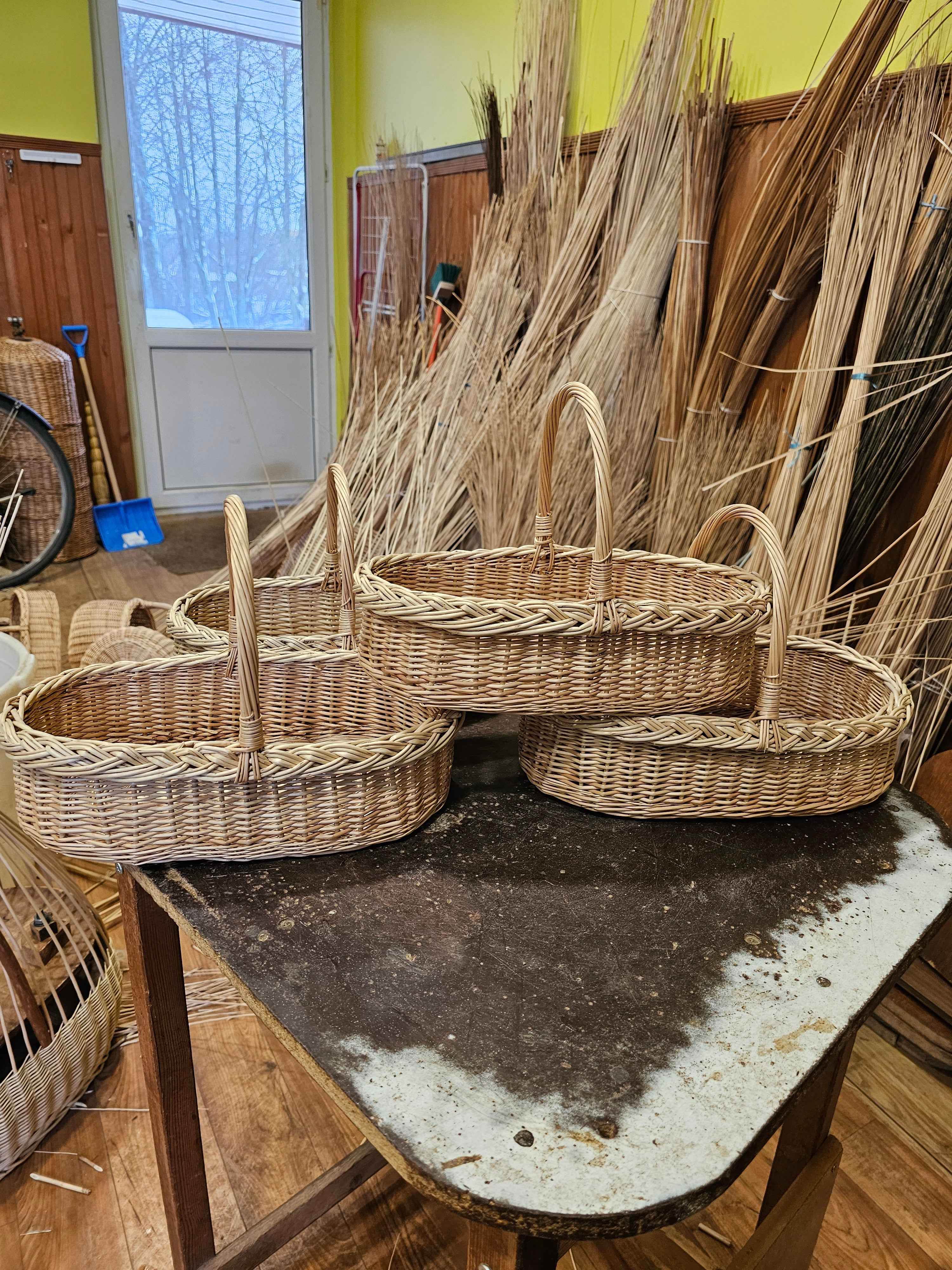 Wicker basket 002r