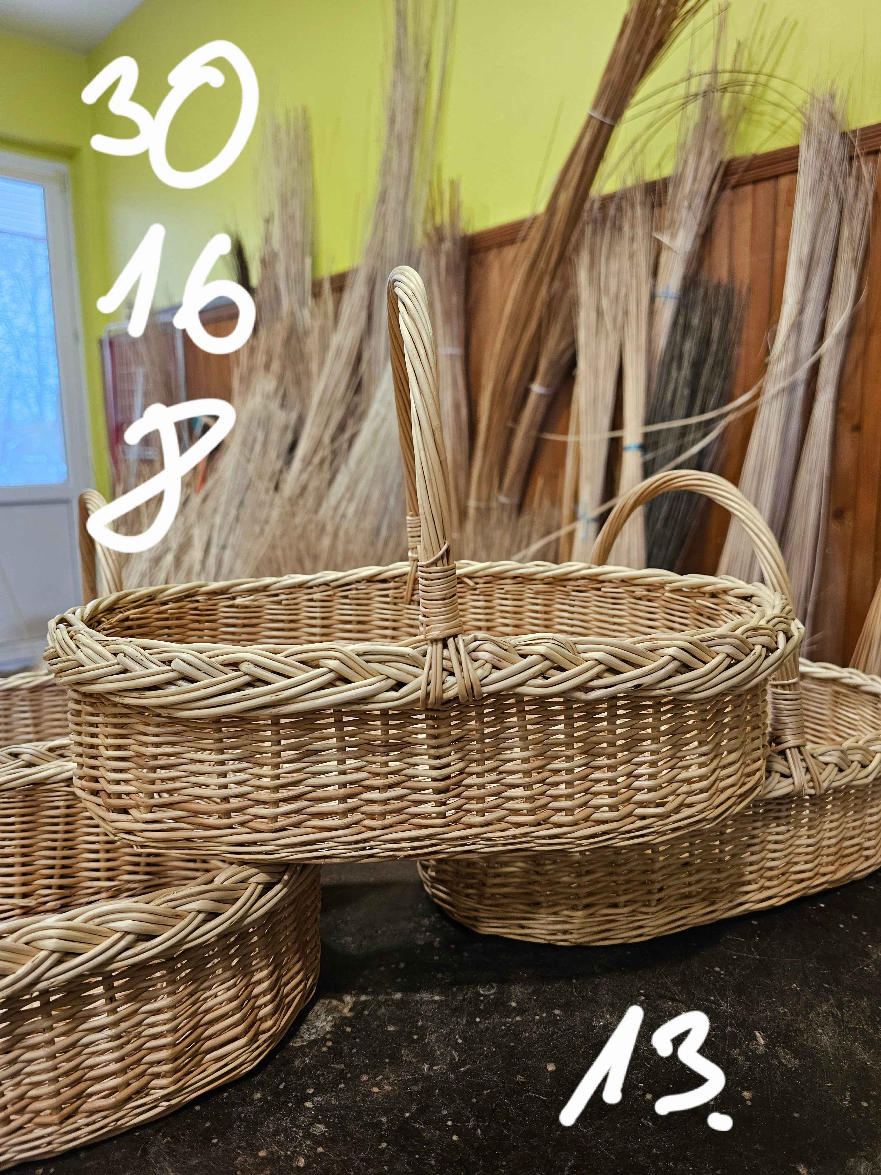 Wicker basket 002r