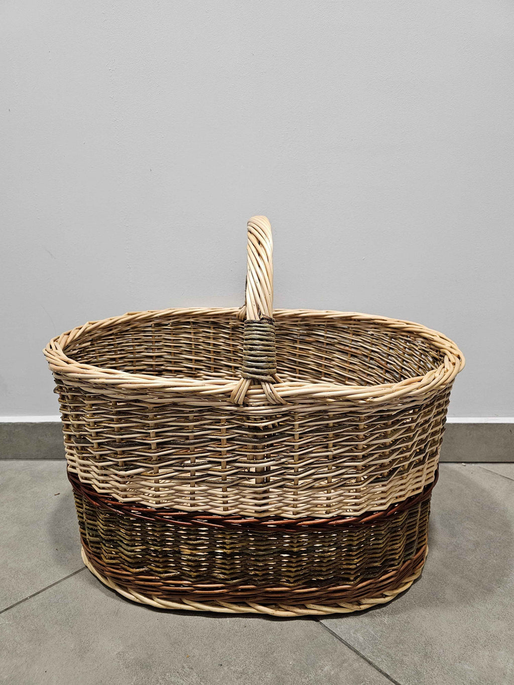 Wicker basket 001c