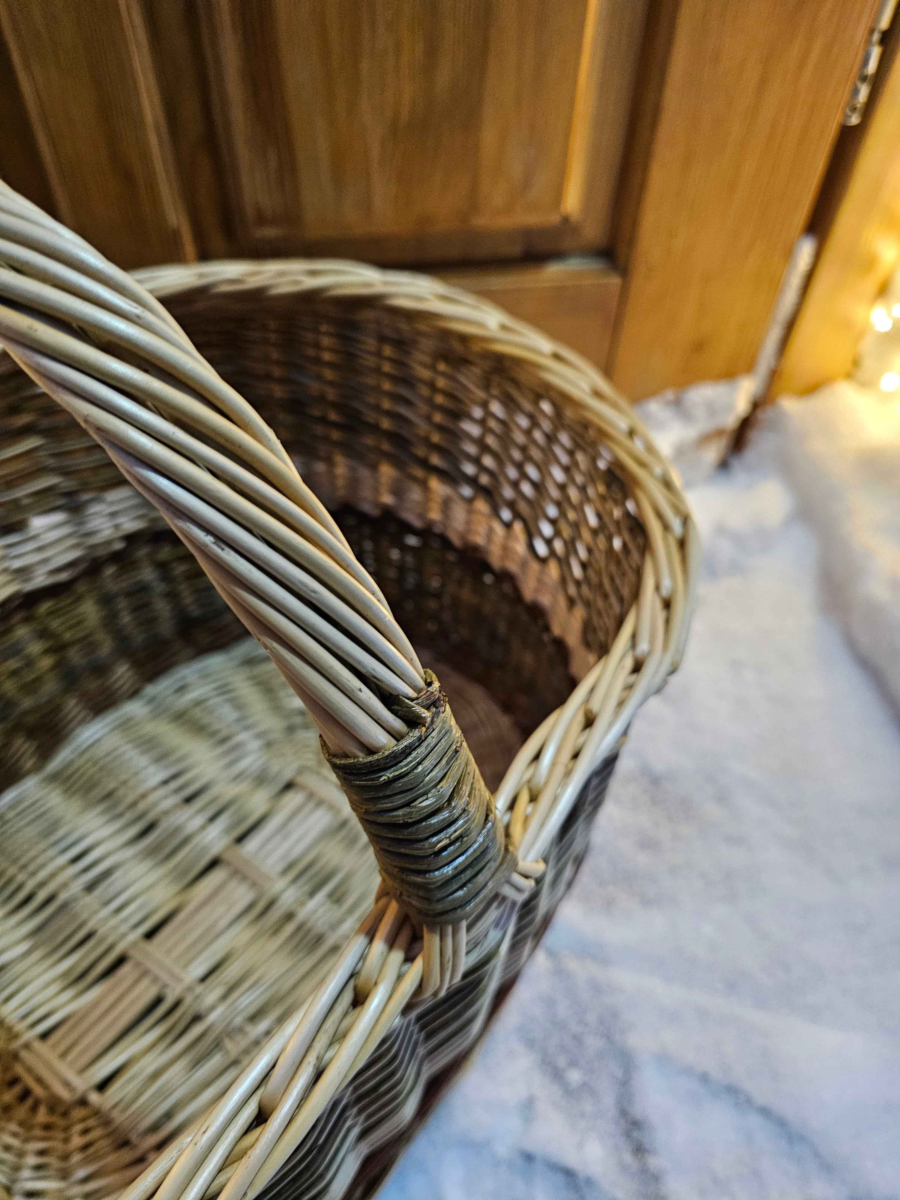 Wicker basket 001c
