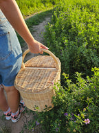 Didelė vestuvių pintinė
