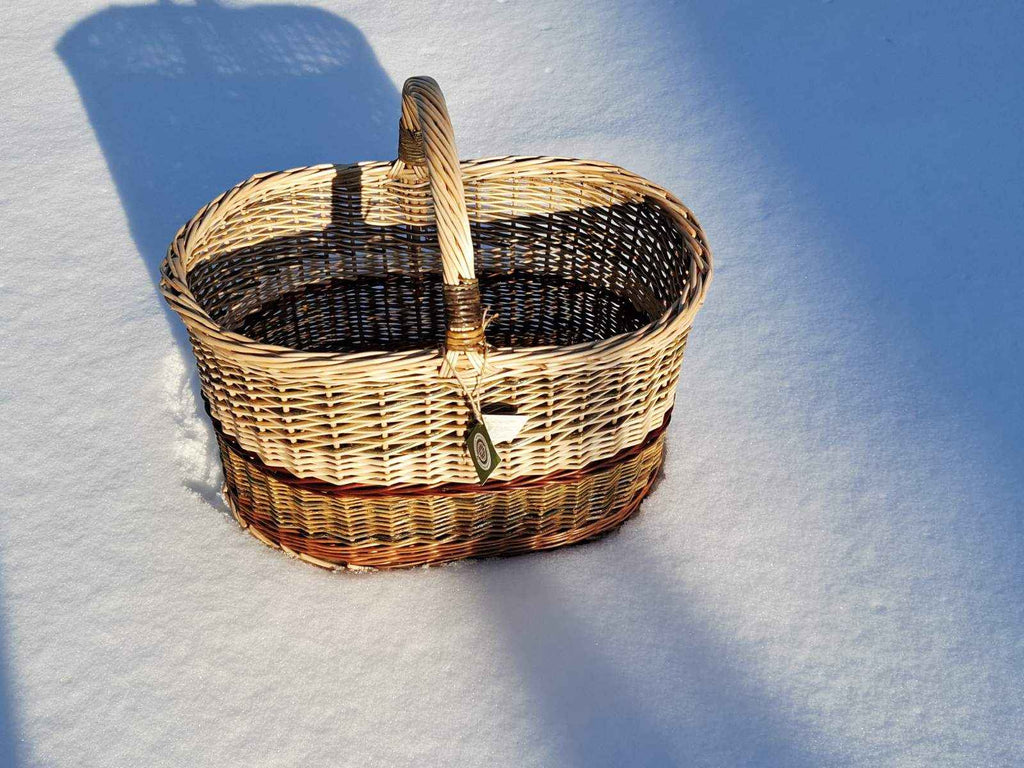 Wicker basket 001c