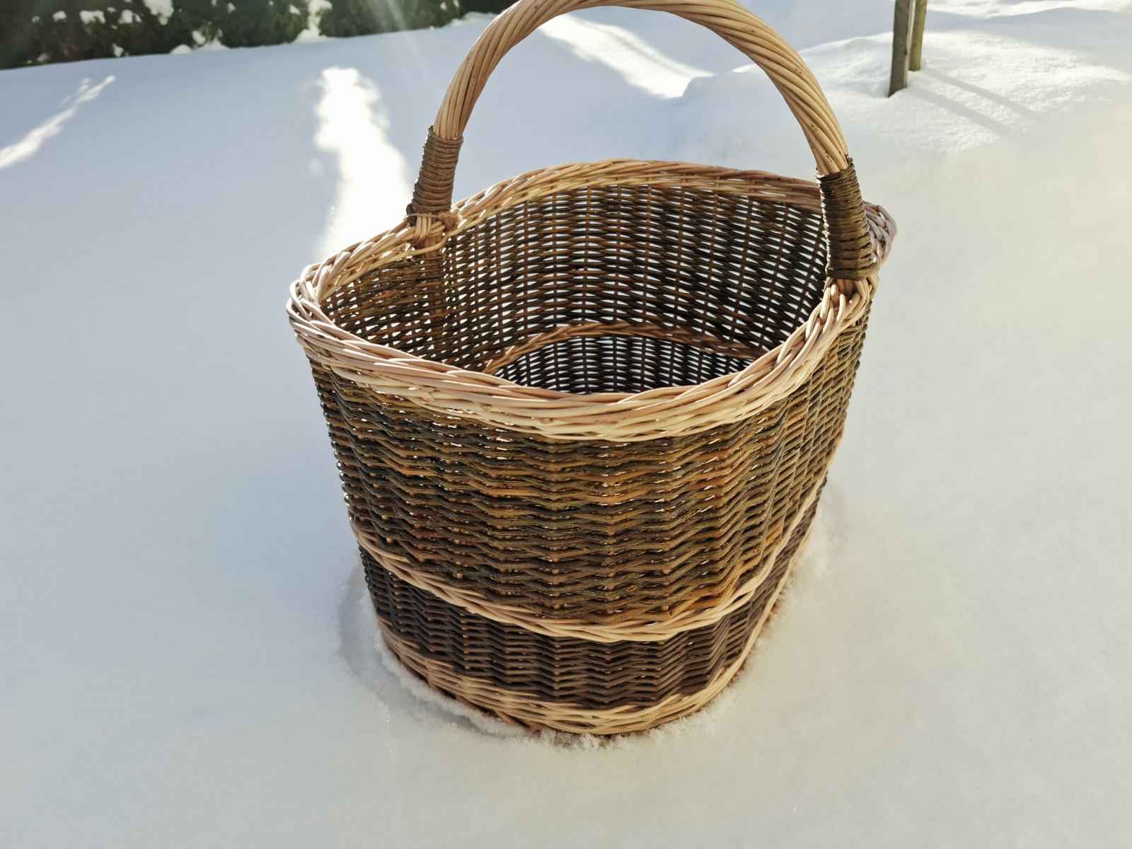 Wicker basket 002c