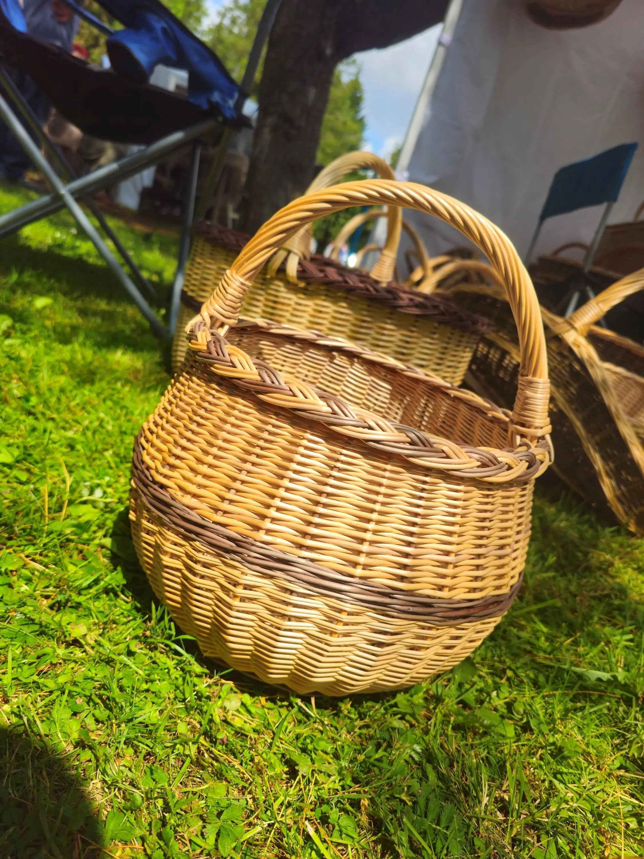 Deep Willow Berry Basket — another view