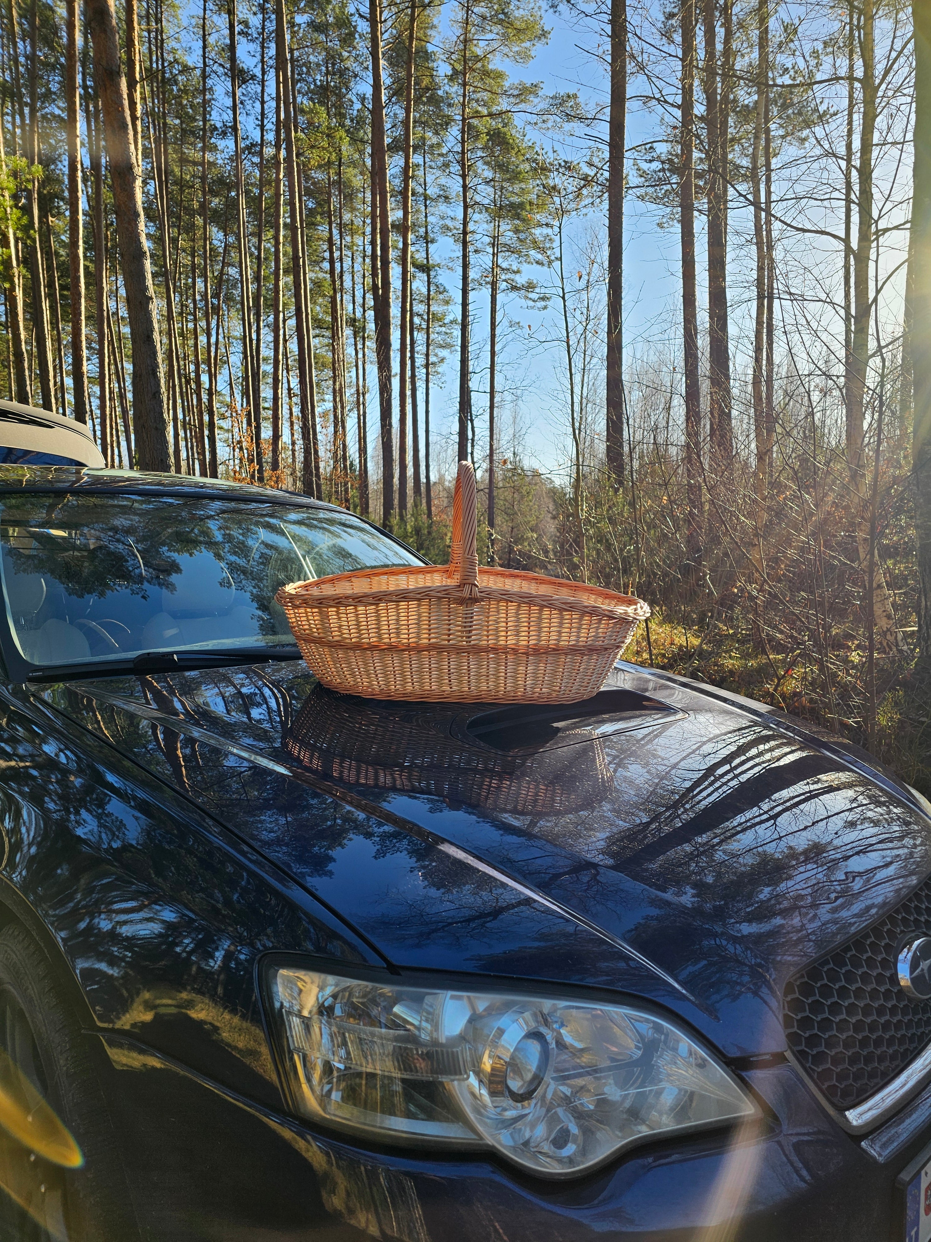 Extra large wicker basket 0004 - NaturelyWoven