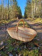 Large wicker basket 004b - NaturelyWoven wicker - handmade