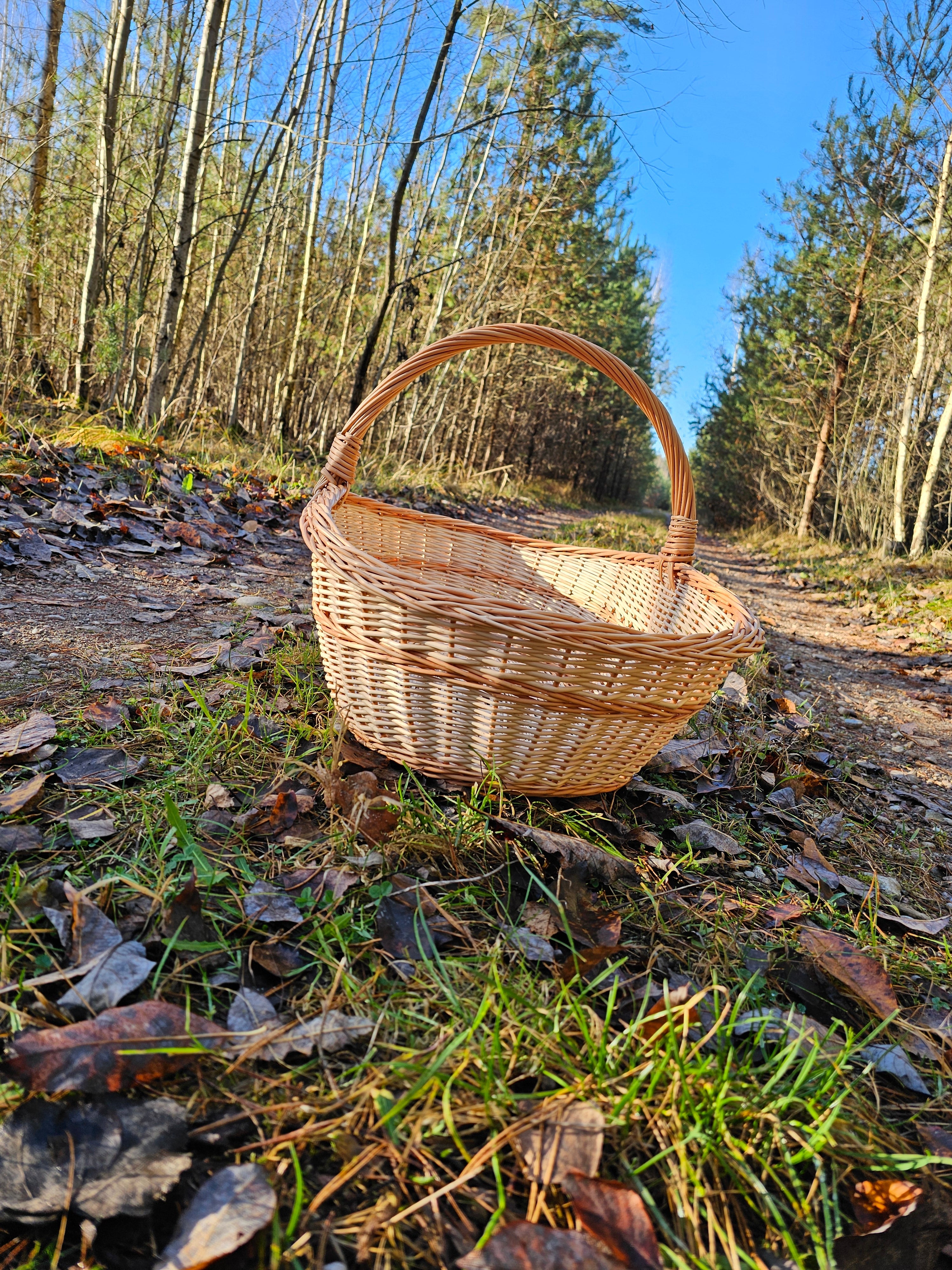 Extra large wicker basket 0004 - NaturelyWoven
