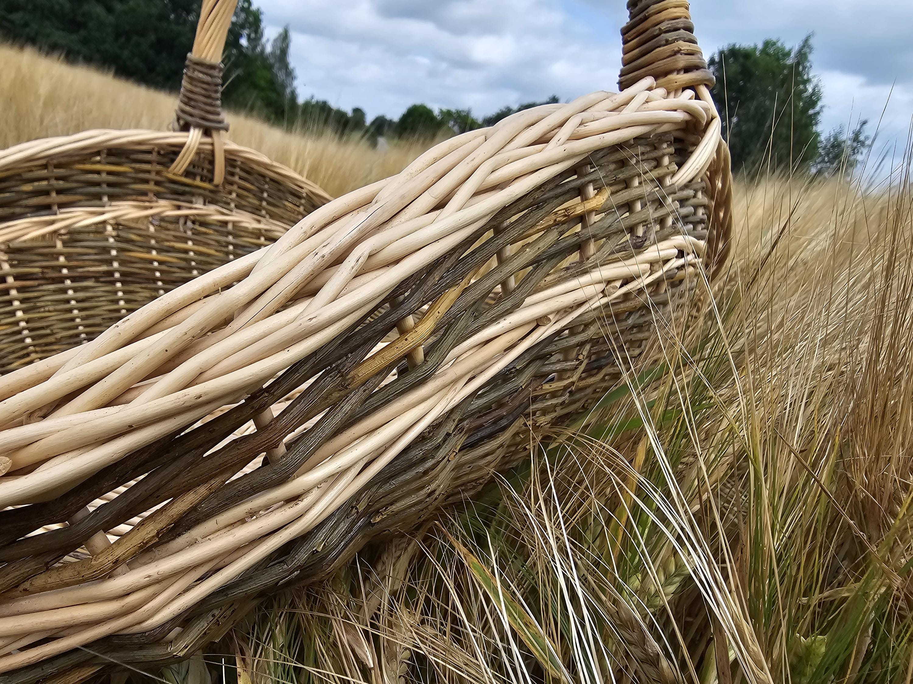 Didžiulė pintinė — vytelių pintinė, 9 nuotrauka