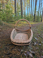Extra large wicker trug 027b - NaturelyWoven wicker - handmade