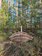 Extra large wicker trug 027b - NaturelyWoven wicker - handmade