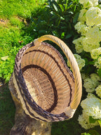 Wicker basket 018b - NaturelyWoven wicker - handmade