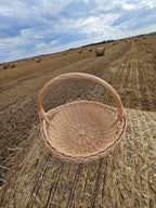 Wicker tray 024b - NaturelyWoven wicker - handmade