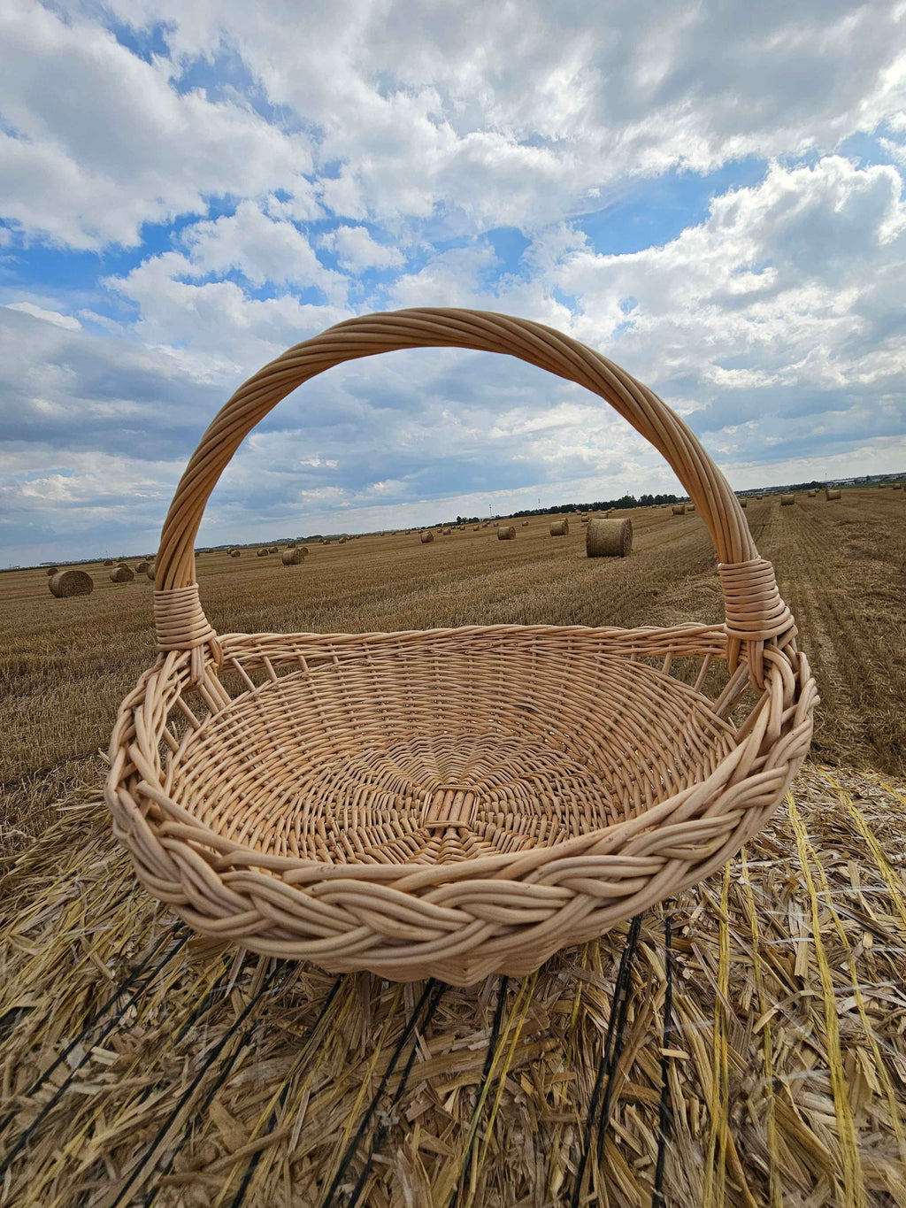 Wicker tray 024b - NaturelyWoven wicker - handmade