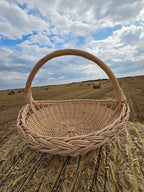 Wicker tray 024b - NaturelyWoven wicker - handmade