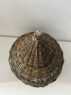 Wicker bird feeder 016b - NaturelyWoven wicker - handmade