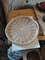 Wicker tray 025b - NaturelyWoven wicker - handmade