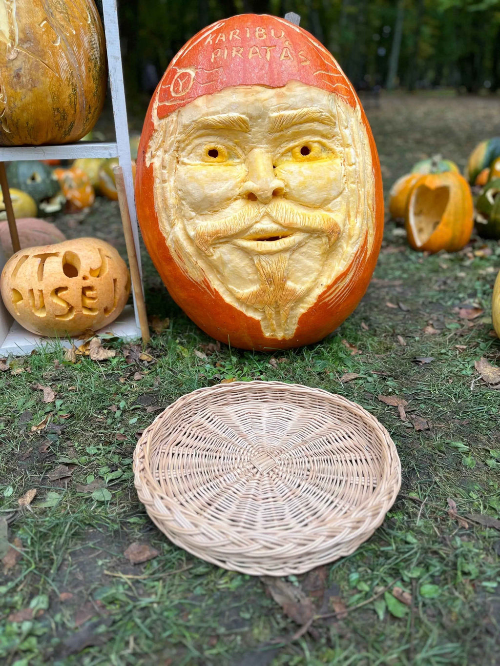 Wicker tray 025b - NaturelyWoven wicker - handmade