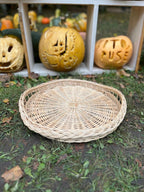 Wicker tray 025b - NaturelyWoven wicker - handmade