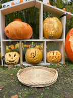 Wicker tray 025b - NaturelyWoven wicker - handmade