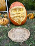 Wicker tray 025b - NaturelyWoven wicker - handmade