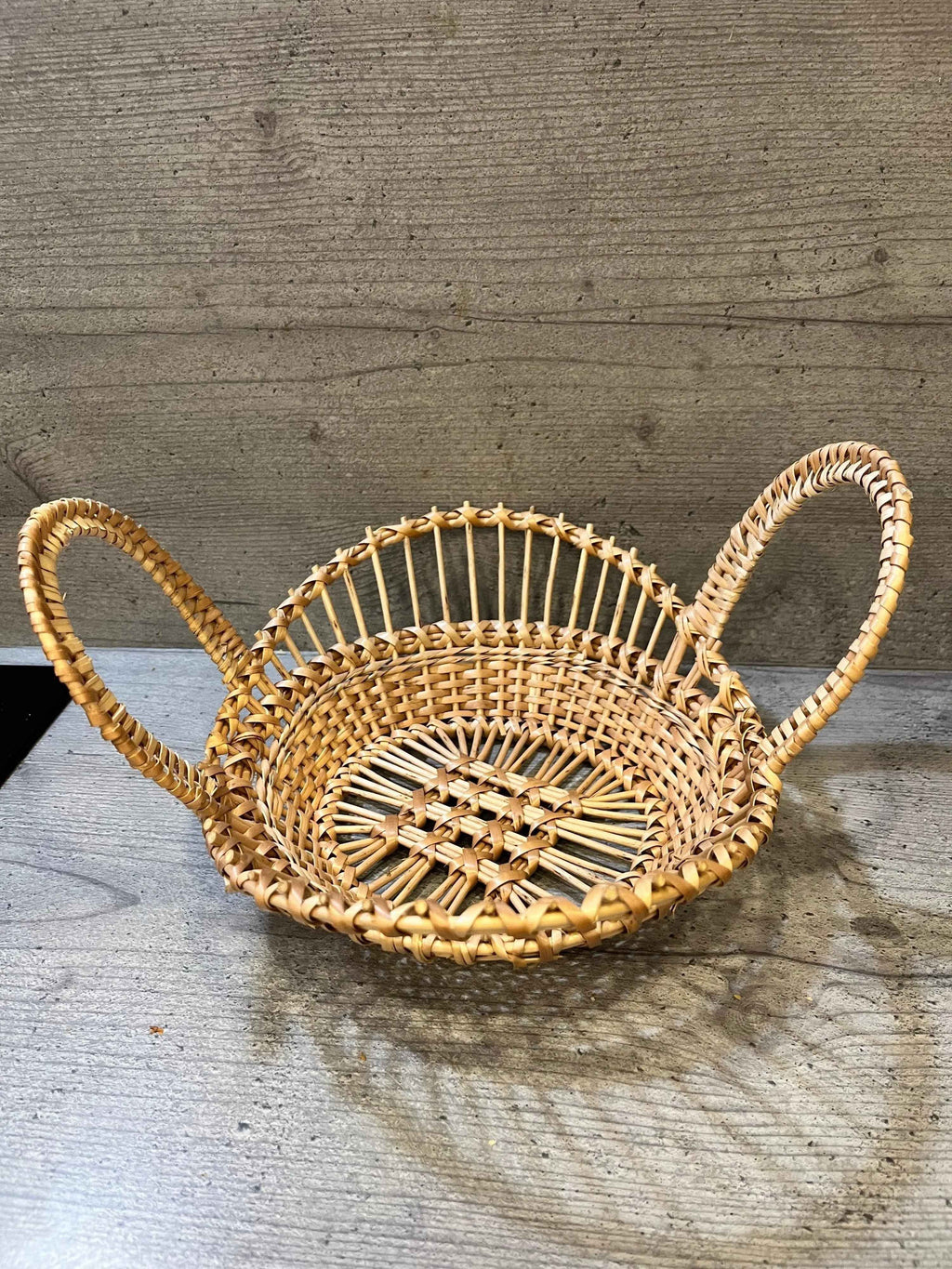 Wicker tray 004r - NaturelyWoven wicker - handmade