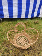 Wicker tray 004r - NaturelyWoven wicker - handmade
