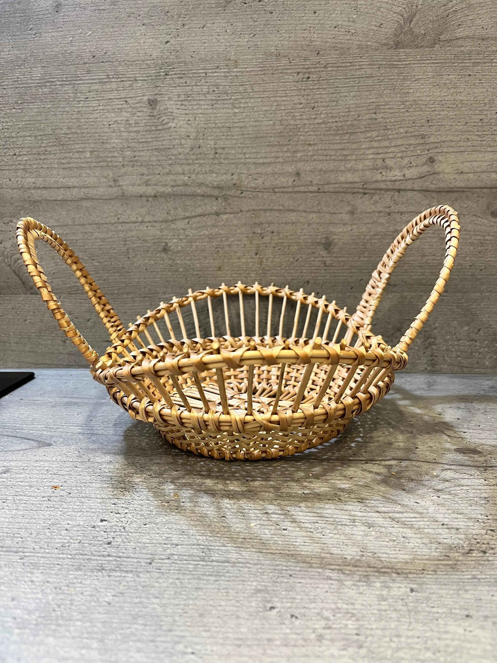 Wicker tray 004r - NaturelyWoven wicker - handmade