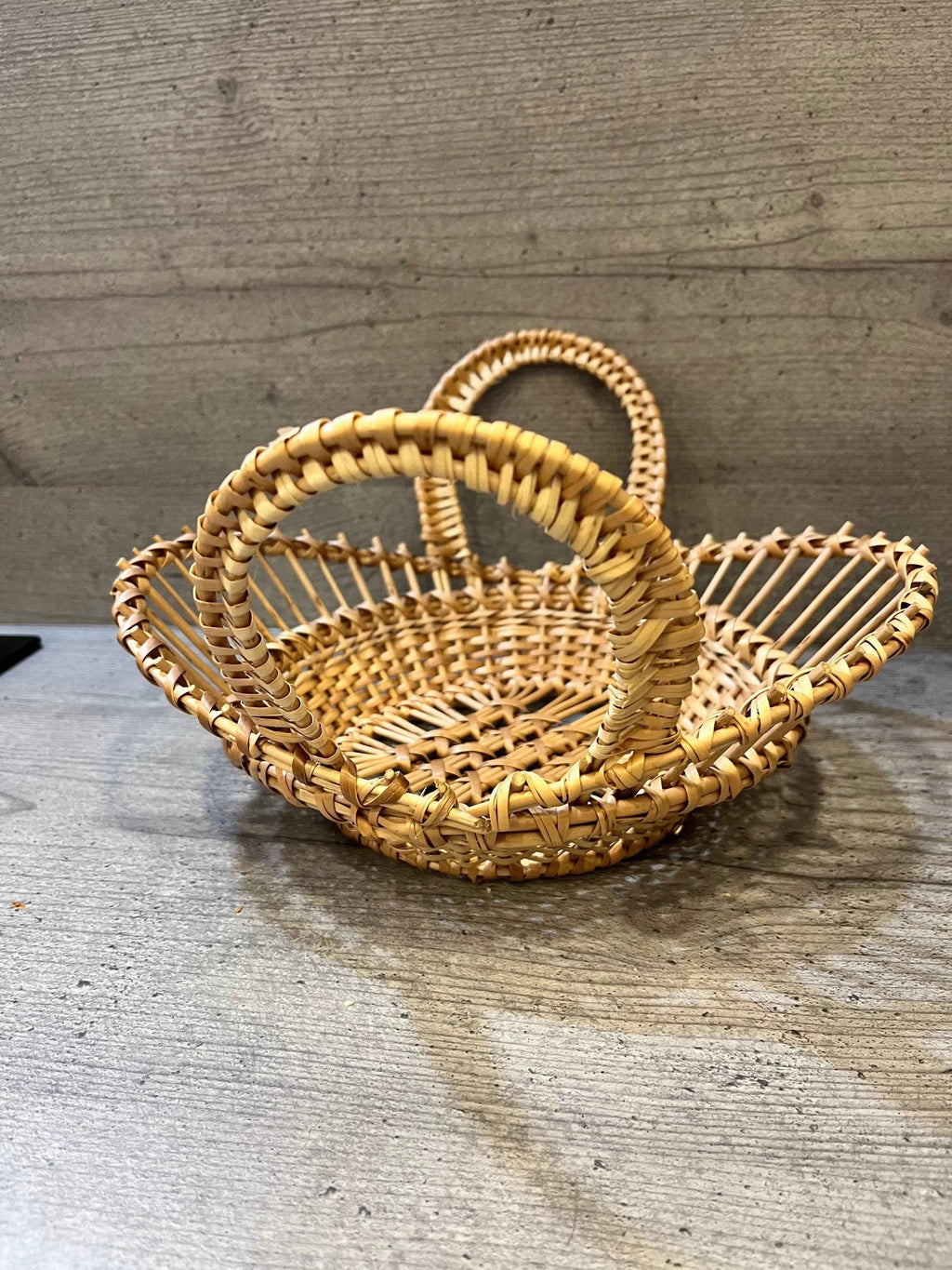 Wicker tray 004r - NaturelyWoven wicker - handmade