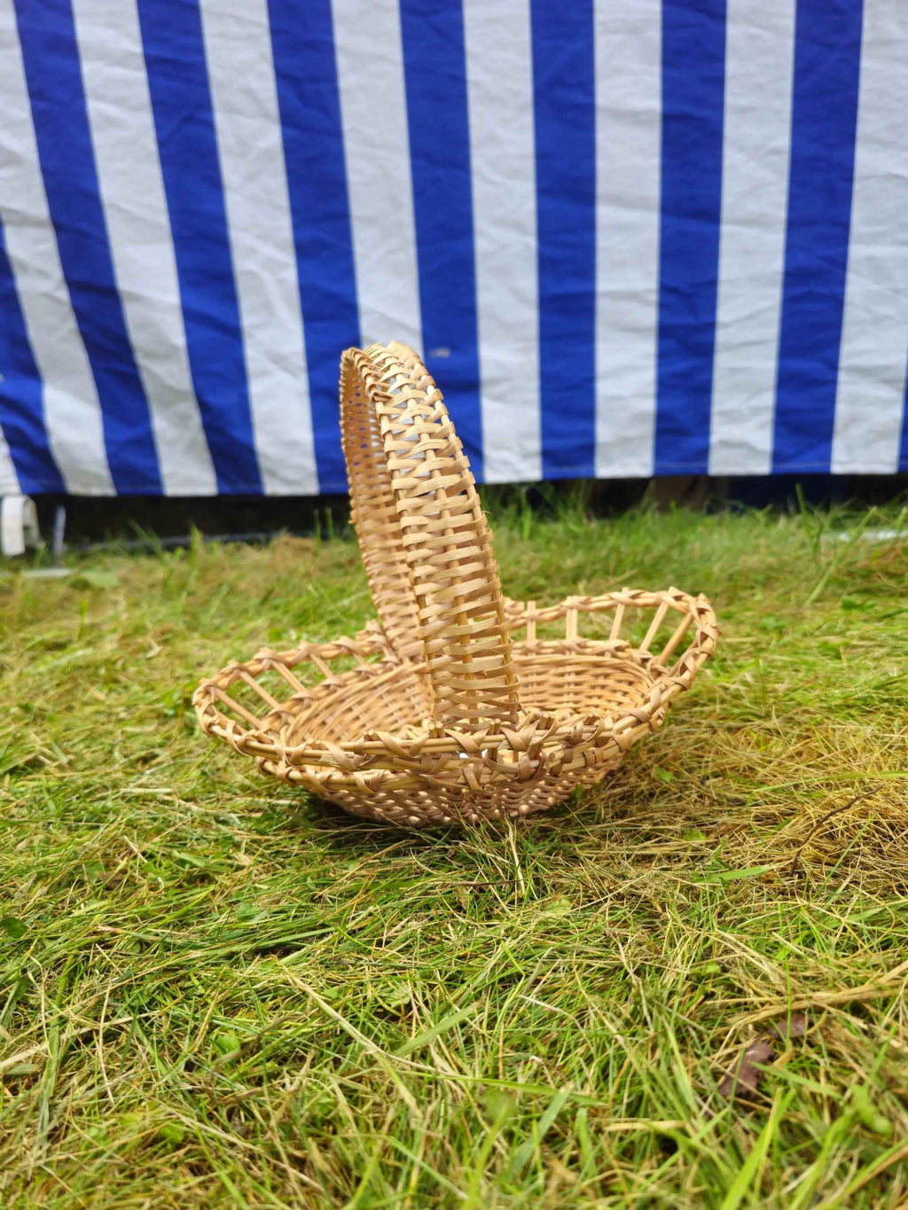 Wicker tray 005r - NaturelyWoven wicker - handmade