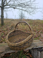 Wicker basket 032b - NaturelyWoven wicker - handmade