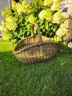 Wicker basket 032b - NaturelyWoven wicker - handmade