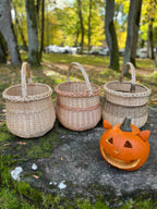 Wicker basket 046b - NaturelyWoven wicker - handmade