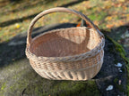 Wicker basket 028b - NaturelyWoven wicker - handmade