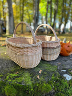 Wicker basket 028b - NaturelyWoven wicker - handmade