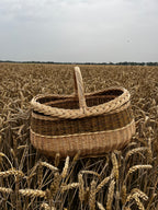Didelė turgaus pintinė