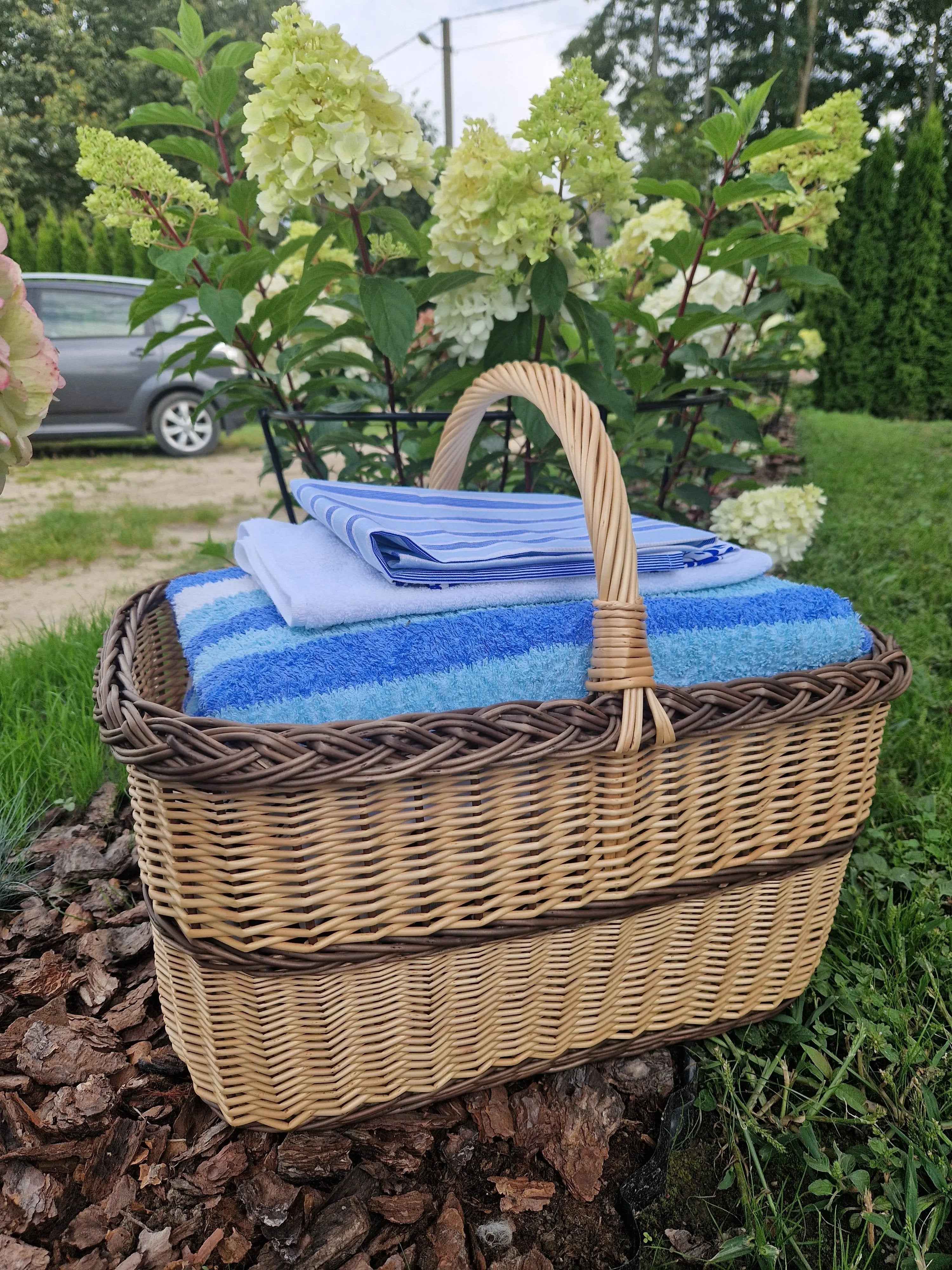 Didelė sandėliavimo pintinė — vytelių pintinė, 7 nuotrauka