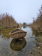 Didelė pintinė iš nežievintos vytelės — vytelių pintinė, 7 nuotrauka