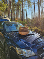 Wicker basket 017r - NaturelyWoven wicker - handmade