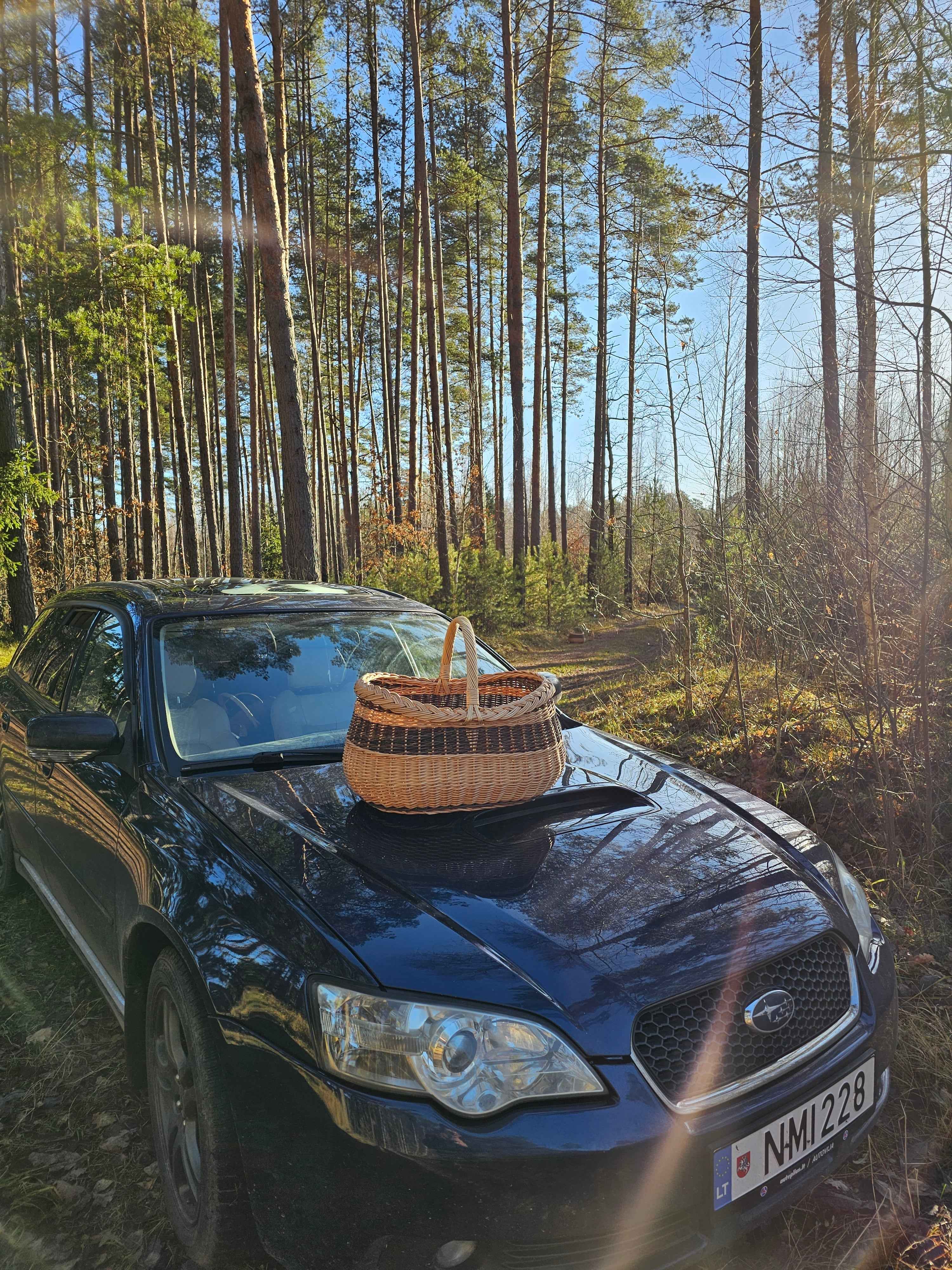 Didelė turgaus pintinė — vytelių pintinė, 8 nuotrauka