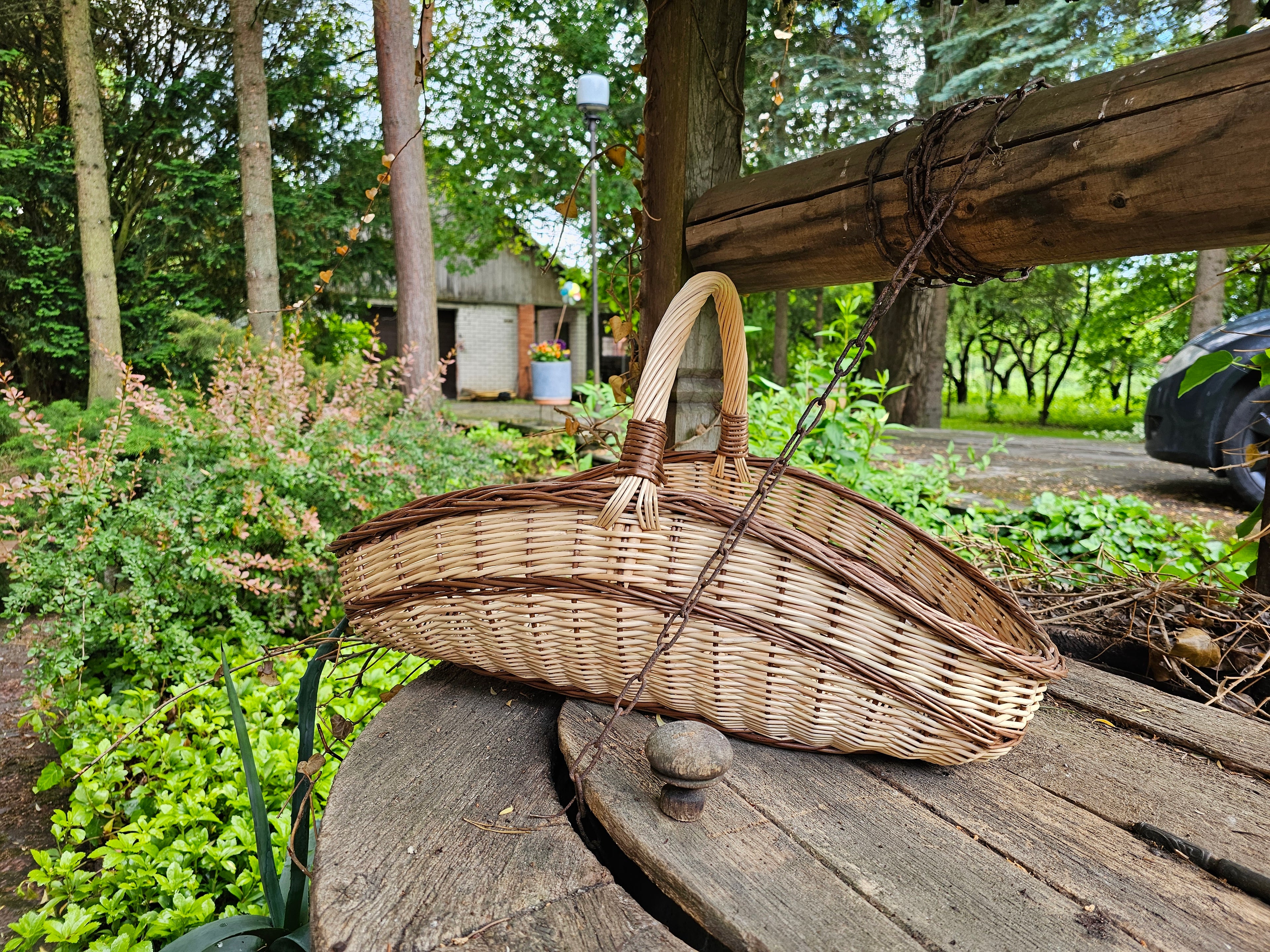 Didelė pintinė — vytelių pintinė, 5 nuotrauka