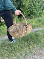 Set of 2 Nesting Wicker Baskets — wicker basket, view 11