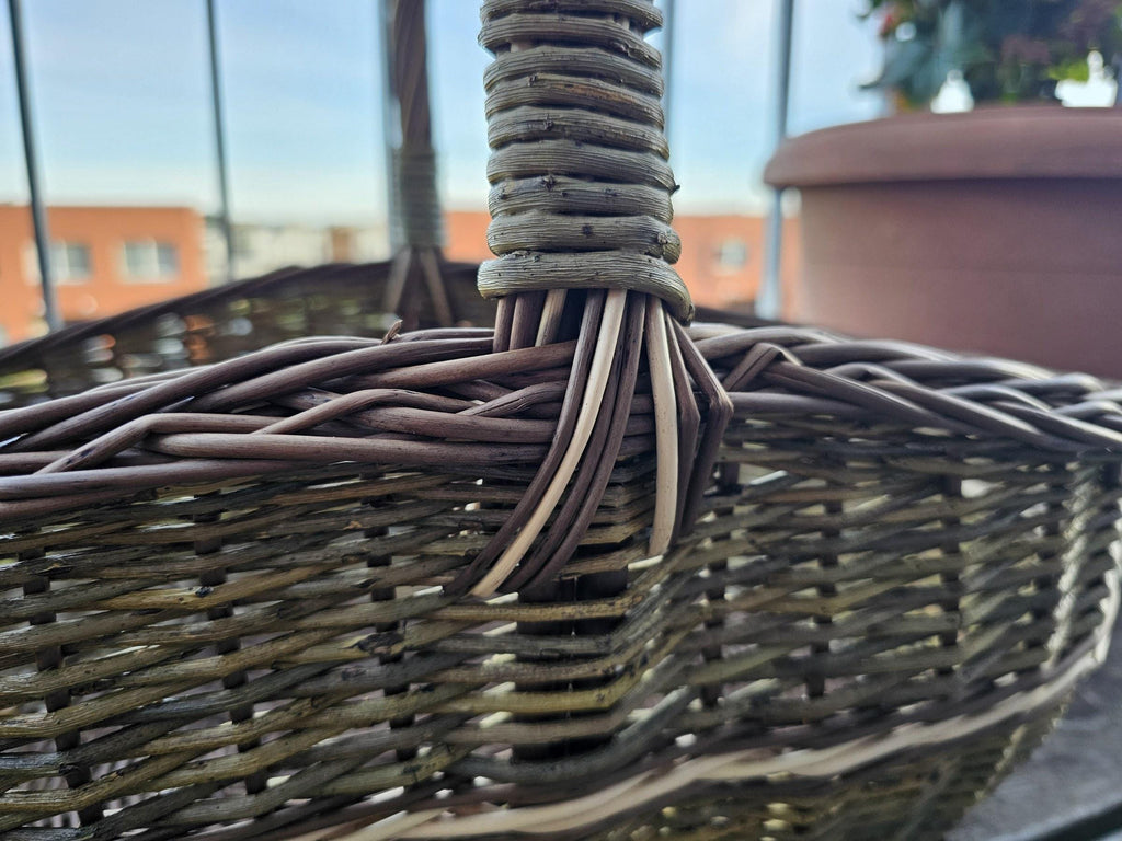 Set of 2 Nesting Wicker Baskets — wicker basket, view 15