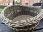 Set of 2 Nesting Wicker Baskets — wicker basket, view 16