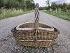 Set of 2 Nesting Wicker Baskets — wicker basket, view 19