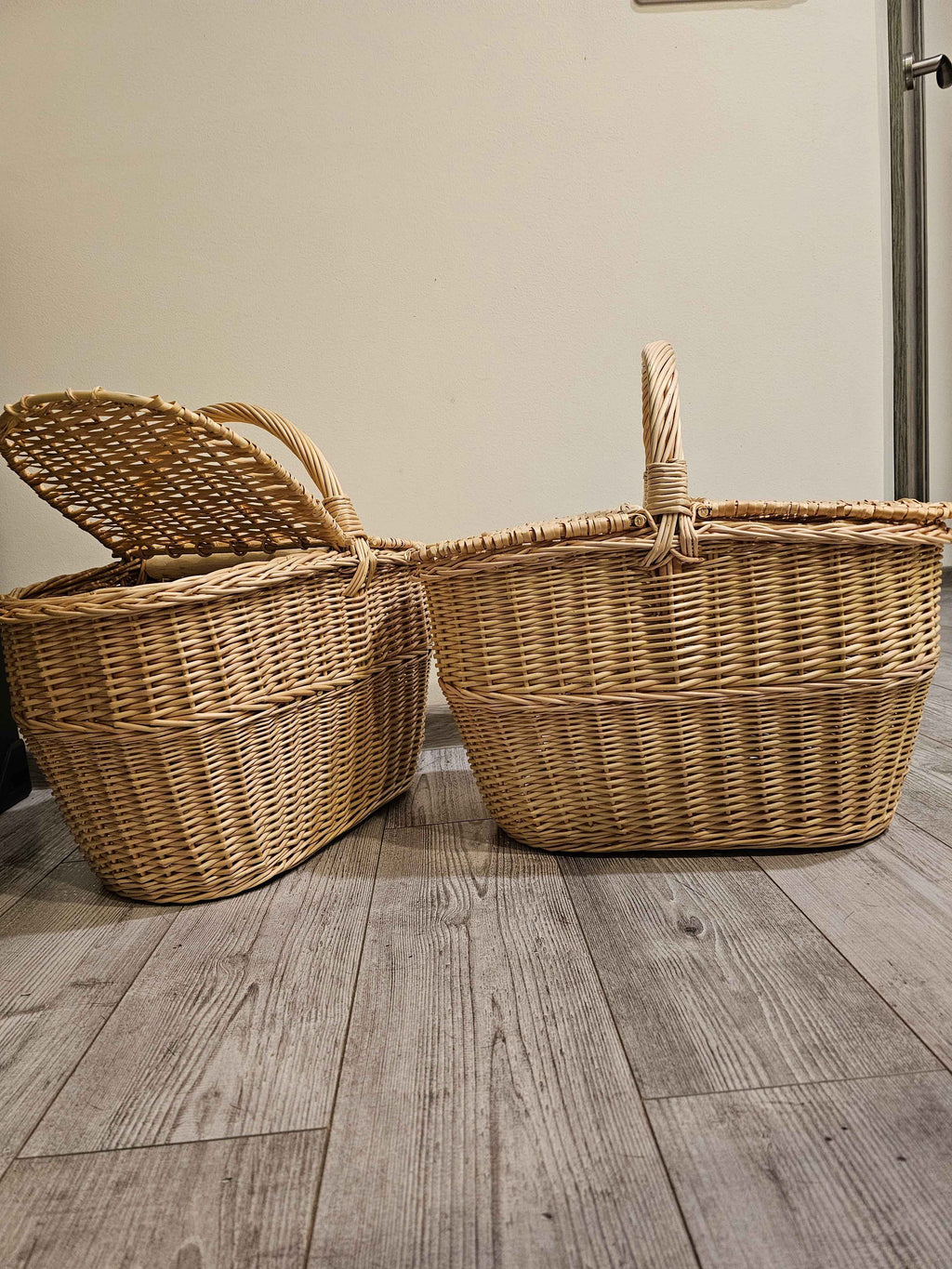 Picnic basket 011b - NaturelyWoven wicker - handmade